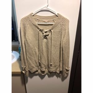 Cream color sweater